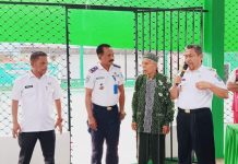 Resmikan Lapangan Futsal, Plt Bupati Muna Apresiasi Yayasan Al-Nadith Fasyah