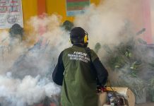 Basmi Demam Berdarah, FPRB Sultra Terus Galakkan Fogging