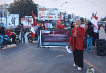 Ciptakan Demokrasi yang Bersih, GMNI Kendari Deklarasi Pemilu Damai dan Bermartabat