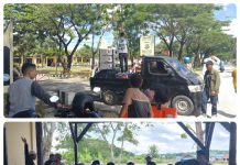 Gelar Aksi Unjuk Rasa, Sejumlah Massa Desak Polres Muna Segera Tangkap Pelaku Penipuan