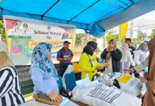Tekan Inflasi dan Stabilisasi Harga Bahan Pokok Jelang Ramadhan, Pemda Muna Gelar Pasar Murah