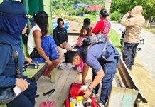 Biddokkes Polda Sultra Patroli Kesehatan Siaga Bencana Banjir di Kendari