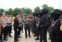 Ratusan Personel TNI-Polri Siap Amankan Kunker Wapres RI di Sultra