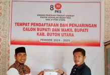 Maju Pilkada Butur, Abdul Salam Sahadia Daftar di PKS dan PKB