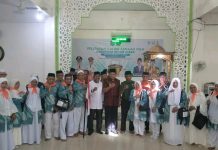 Wabup Butur Lepas Keberangkatan Jamaah Calon Haji