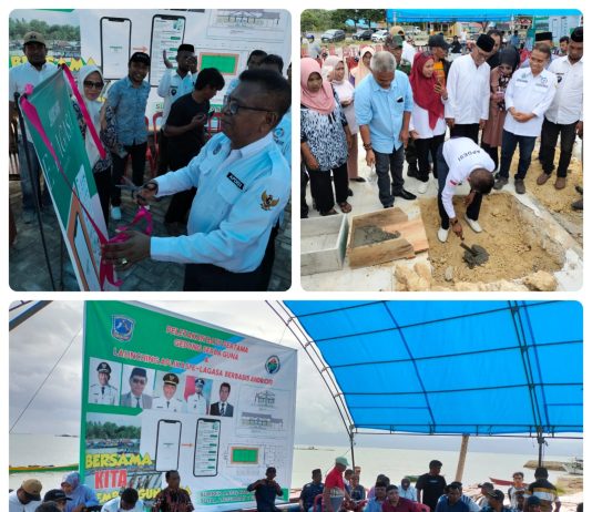 Tingkatkan Kualitas Pelayanan Publik, Pemdes Lagasa Launching Aplikasi E-Lagasa Berbasis Android