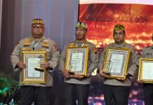 Biro SDM Polda Sultra Raih Juara 1 Penilaian Bidang SDM