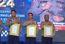 Dirlantas Polda Sultra Raih Penghargaan dari Kakorlantas Polri