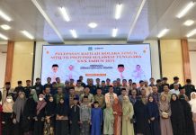 Bupati Abdul Azis Lepas Peserta Kafilah MTQ untuk Berlaga di Konawe Utara