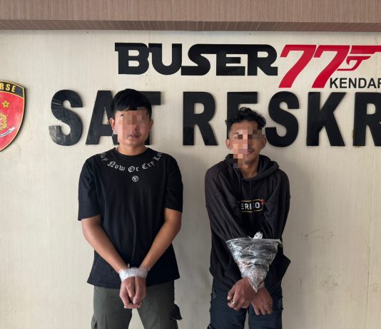 Dua Pelaku Curanmor Dibekuk Buser77 Kendari, Hasil Curian Dijual ke Butur