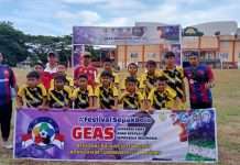 La Isra Terus Support Tim Satria Wakumoro U-12, Saat Ikuti Turnamen Sepakbola Seri Regional di Bau-Bau