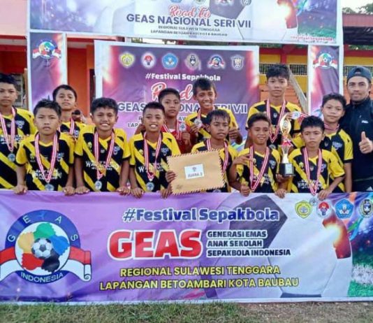 Satria Wakumoro FC U-12 Raih Posisi Runner Up Pada Turnamen Sepakbola Seri Regional Provinsi