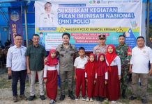 Sambangi Kecamatan Uluiwoi dan Ueesi, Bupati Koltim Bertekad Berantas Polio