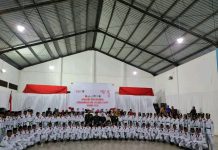 Sekda Koltim Kukuhkan 75 Orang Paskibraka 2024