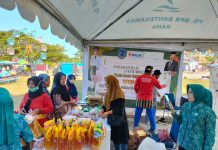 Kendalikan Inflasi Daerah, Pemkab Muna Bersama Perum Bulog Raha Gelar Pasar Murah