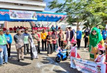 Plt Bupati Muna Lepas 83 Barisan Pawai Budaya Tingkat Paud dan TK