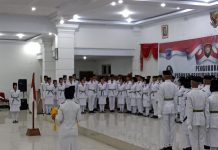 Paskibraka Kabupaten Muna Tahun 2024 Resmi Dikukuhkan