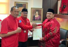 Pasangan Yudhi-Nirna Terima B1 KWK dari PDI Perjuangan