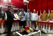 Paslon AMAN Resmi Daftar di KPU Butur