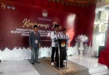 Pendaftaran Paslon MANIS Diterima KPU Butur, Rukman Kirim Pesan Kependukungnya