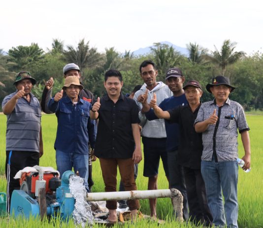 Bupati Koltim Monitoring Pompanisasi di Desa Wia-Wia