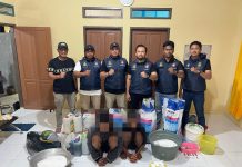 Ditpolairud Polda Sultra Tangkap Dua Orang Nelayan Pembuat Bahan Peledak di Kolaka