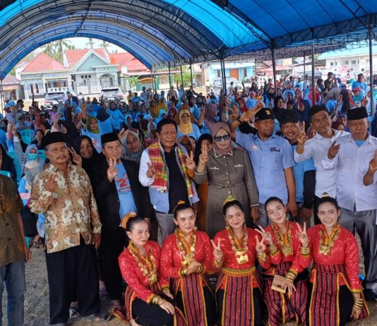 Ribuan Pendukung Padati Kampanye ASR-Hugua di Buton Tengah