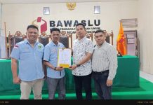 Tim Pemenangan ASR-Hugua Laporkan Mantan Gubernur Sultra ke Bawaslu Dugaan Ujaran Kebencian