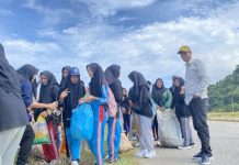Ribuan Pelajar Bersama Pj Bupati Kolut Gelar Aksi Bersih-bersih di Kawasan Masjid Agung dan Bypass Lasusua