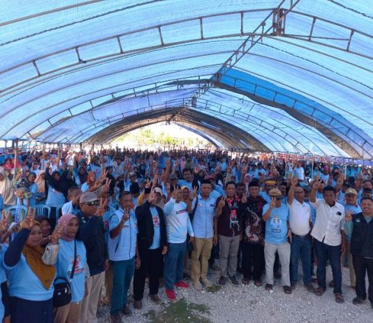 Ribuan Warga Padati Kampanye ASR-Hugua di Mawasangka