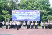 Polda Sultra Laksanakan Apel Gelar Pasukan Operasi Zebra Anoa 2024