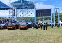 Ratusan Personel Gabungan Dikerahkan Amankan Kampanye Cagub ASR-Hugua di Benu-Benua