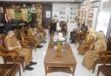 Sambangi Kejaksaan Tinggi, Pj Gubernur Ucapkan Hari Bhakti Adhyaksa ke-79