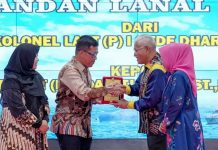 Sinergitas TNI-Polri dan Pemerintah Daerah Terjalin Erat dalam Acara Pisah Sambut Danlanal Kendari