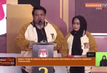 Debat Kedua Pilwali Kendari, Yudhi-Nirna Ungkap Strategi Tingkatkan Keamanan Melalui Program Menyala Terang