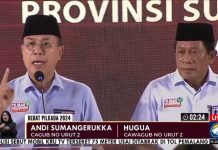Debat Kedua: ASR-Hugua Berkomitmen Siap Penuhi Hak Masyarakat Jika Dipercaya Memimpin Sultra