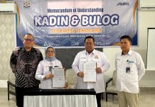 Kadin Sultra dan Bulog Jalin Kerja Sama Kembangkan UMKM Berbasis RPK