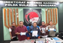 Selama Januari 2025, Polda Sultra Ungkap 13 Kasus Narkoba