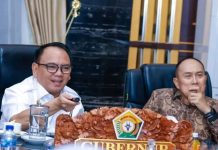 Fisik Surat Usulan Pengangkatan Gubernur dan Wagub Terpilih ke Presiden RI Diantarkan