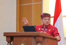 Pengukuhan Kepala OJK, Pj Gubernur: Lindungi Masyarakat Sultra dari Investasi dan Pinjol Ilegal