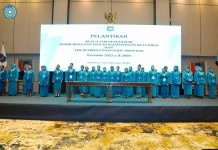 Arinta Nila Hapsari Dilantik Jadi Ketua TP-PKK Sultra Periode 2025-2030