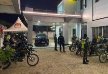 Ciptakan Rasa Aman dan Kondusif, Polresta Kendari Gelar Patroli Gabungan