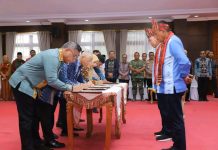 Gubernur Sultra Teken Pakta Integritas dan Perjanjian Kinerja 2025
