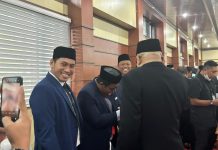Wakil Ketua I DPRD Kota Kendari Hadiri Paripurna DPRD Sultra