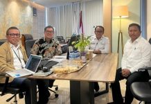 Bupati La Ode Darwin Temui ASDP dan Dirjen Bina Marga, Bahas Penyebrangan Feri Tondasi-Torobulu dan Jalan Rusak