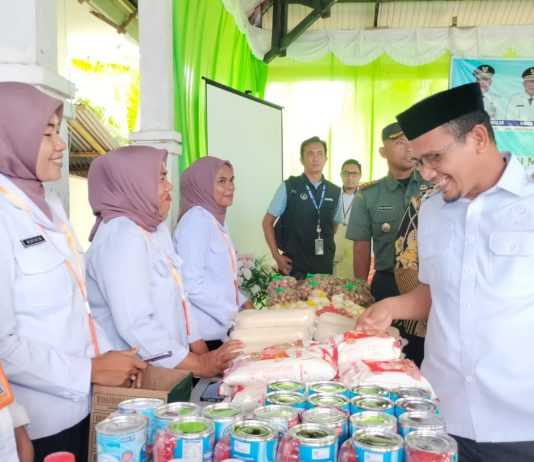 Wakil Bupati Butur Hadiri Launching GPM Serentak