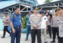 Kapolresta Kendari Tinjau Pelabuhan Nusantara, Pastikan Mudik 2025 Berjalan Lancar