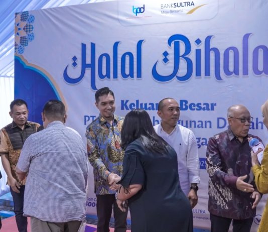 Pererat Silaturahmi, Bank Sultra Gelar Halal Bihalal Secara Hybrid