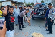 Dua Motor Tabrakan di Kendari, 1 Pengedara Meninggal Dunia