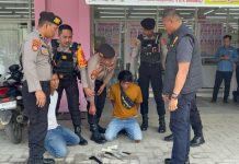 Dua Tukang Parkir Depan Kampus Baru Diamankan Polisi Gegara Kedapatan Bawa Sajam